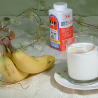 便秘茶飲DIY-香蕉奶茶